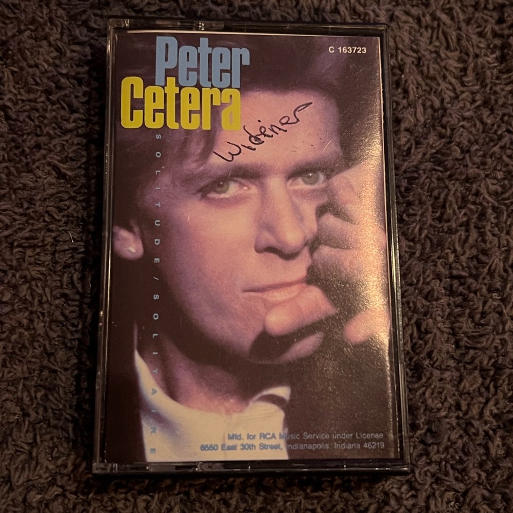 Peter Cetera - Solitude/Solitaire Cassette